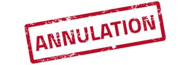Annulation animations du 17/11